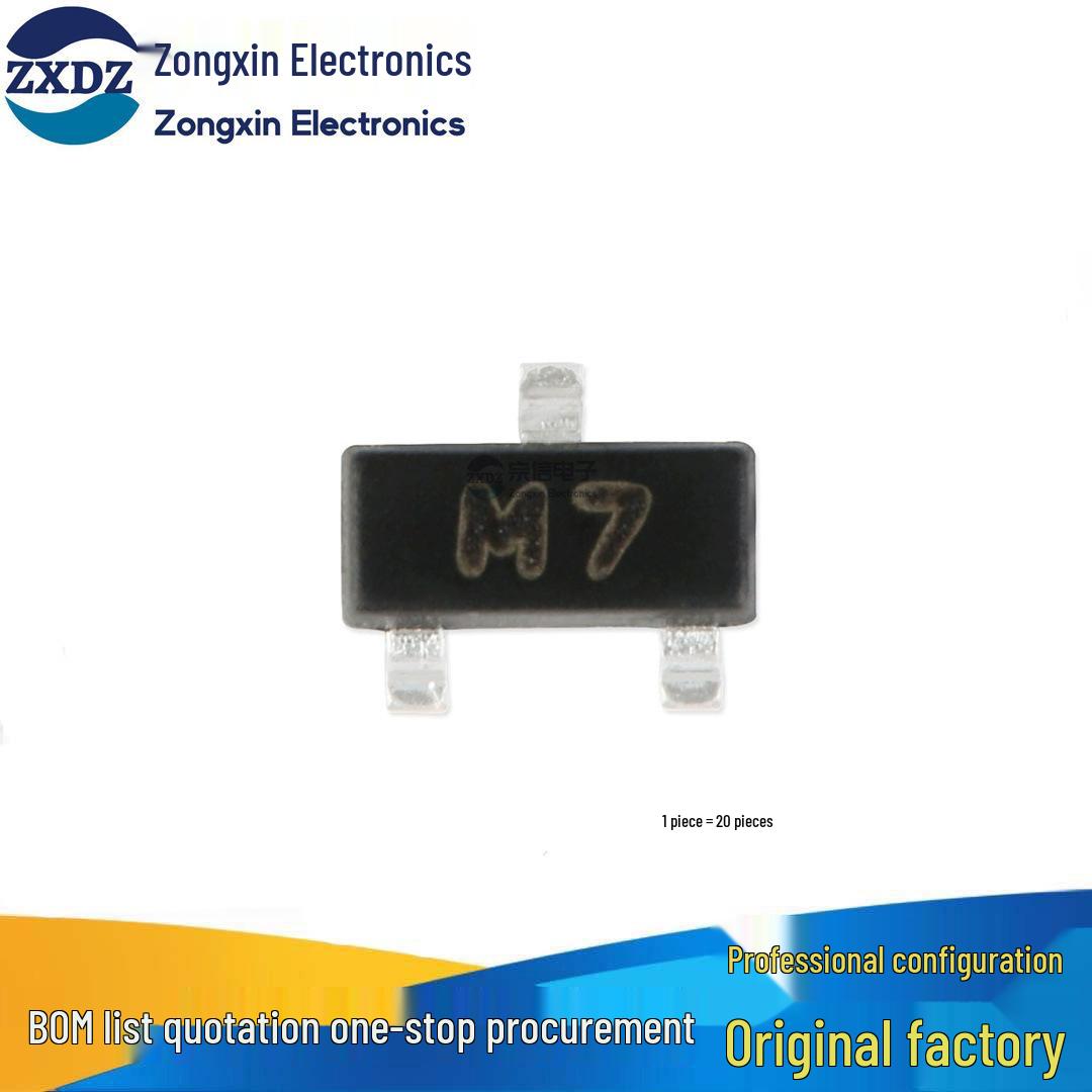 

Genuine 2SA812 M7 SOT-23 PNP Transistors -50V/100mA SMD, Set of 20