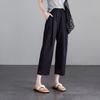 Summer thin Haren pants for women 2026 fashionable loose and versatile slimming casual cropped pants