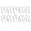 10pcs Cadena de Bolso de Perlas Proceso de Pulido Hermosa Correa de Bolso de Perlas Correa Decorativa de Perlas para Funda de Teléfono Zapatos
