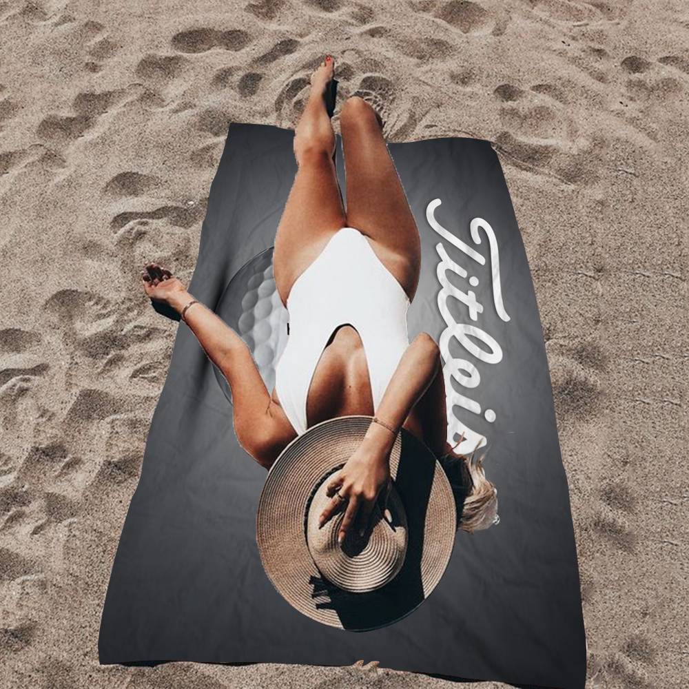 T-T-titl-ei-stS Microfiber Beach Towel Absorbent Quick Dry Soft Yoga Swimming Resort Mountain Climbing Towel