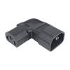 Male To Famale AC Plug Converter 3Pin Extension Plug Professional AC Adapter  Electrical Connection