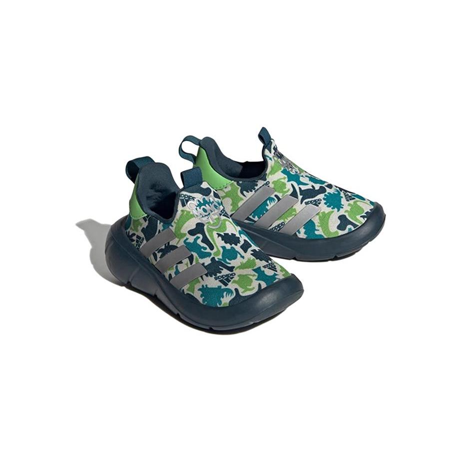 Adidas Monofit Abrasion Resistant Abrasion Resistant Low top Toddler Shoes Blue Green Infant And Toddler ID9645