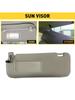 Left Driver Side SunVisor for CX-9 2010-2015 TDY169320 Sunvisor Sunshield Auto Interior Accessories Repair Part Gray