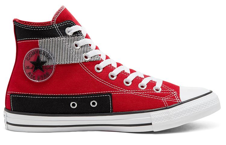 Herren Sneaker Converse Chuck Taylor All Star High 'Patchwork - University Red'