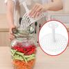Plastic Vegetable Presser For Jar Fermentation Prevents Oxidation Food Safe Materials Easy Storage Pickling Press