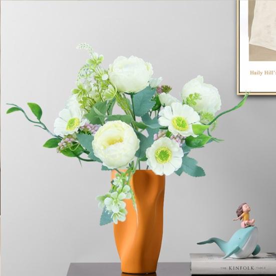 Useful Artificial Peony Fine Workmanship Eye-catching Decorative