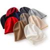 Wool Beanie Unisex Winter Slouch Hat Unisex Cashmere Cap Casual Knit Cashmere Hat For Casual Outing Winter Wear Outdoor