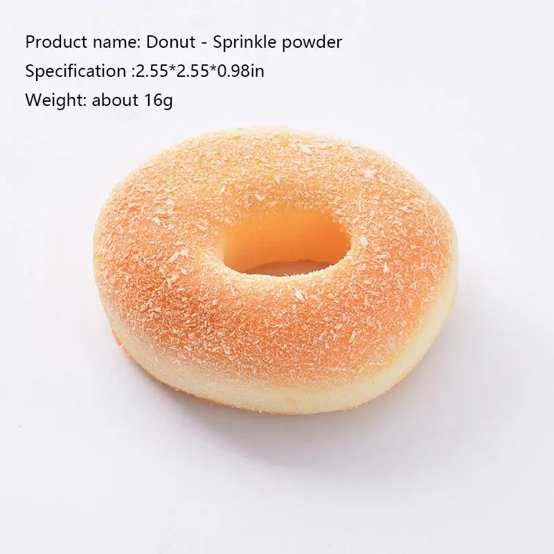 Pane Artificiale Sollievo dalla Pressione Impastare Sollievo dallo Stress giocattolo Cibo Finto Accessorio per Fotografia Modello per Vetrine e Armadietti fidget toy regali