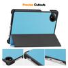 For Xiaomi Redmi Pad SE 4G 8.7 Inch ENKAY HAT PRINCE Trifold Stand Cover PU Leather+PC Tablet Case