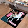 Custom personalization Nella the Princess Knight Print Area Rug - Soft, Washable Non-Slip Indoor Mat,Living Room,Home&Office Decorative Rug