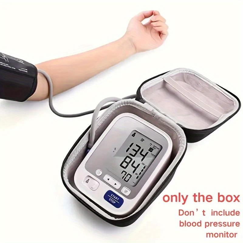 1pc Portable Sphygmomanometer Handbag Strap Hand Strap-Household Protective Hard Case Buggy Bag, Suitable for Cuff and Digital Machine Organizing Box