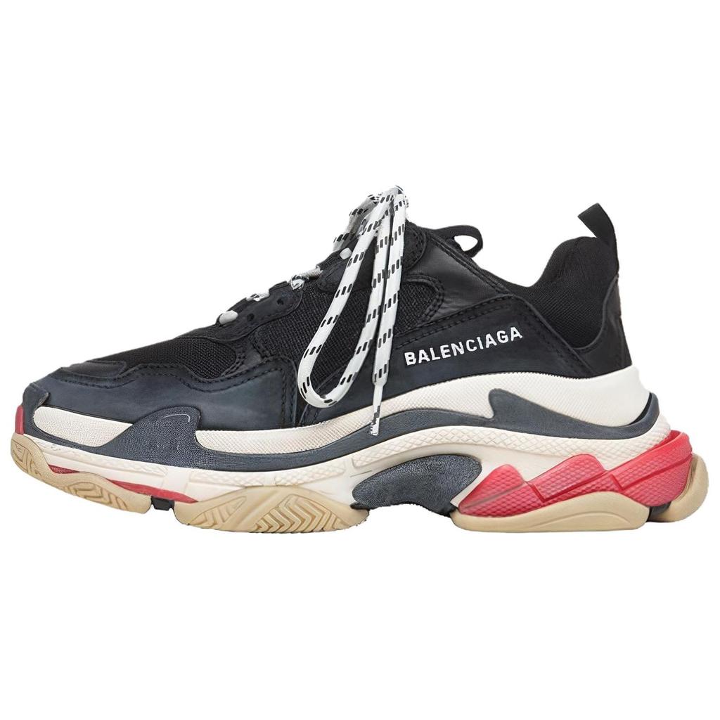 Balenciaga Women's Triple S Sneaker 'Black Red' 524037W09OM11000