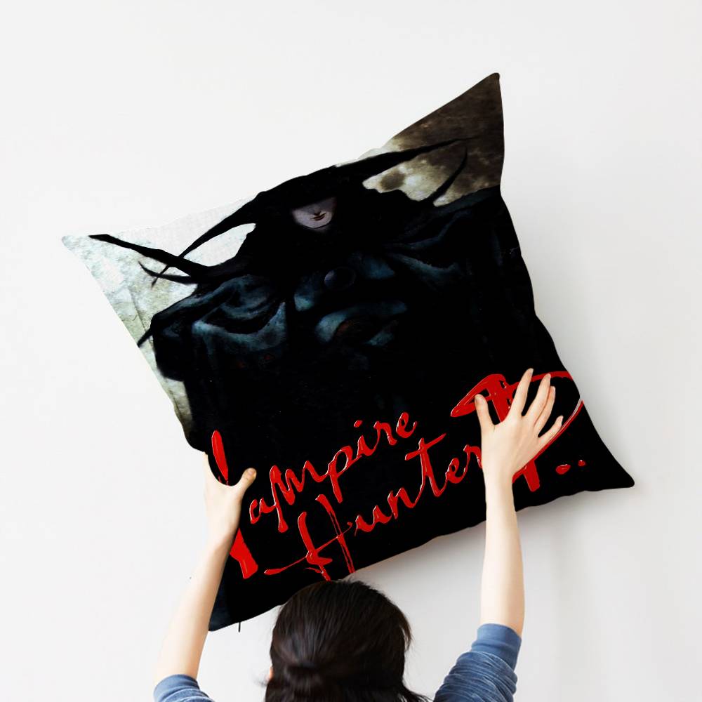 Vampire Hunter D Classic Pillowcase Toon Gift Cushion Cover Bedroom Home Sofa Chair Seat Decor Pillow Case