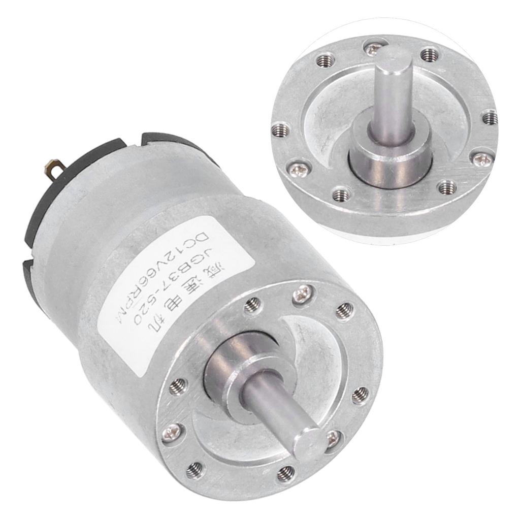 Šnekový motor samosvorný redukce otáček měděné elektrické zařízení JGB37520 DC12V 66 ot/min