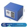 Mini 17E Electronic Safe: In-Wall Coin-Operated Piggy Bank for Households
