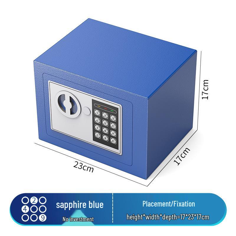 

Електронний сейф Mini 17E: Вбудована в стіну скарбничка з монетоприймачем для домогосподарств