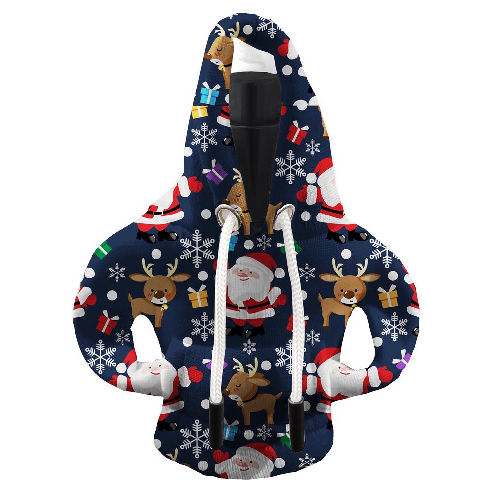 Universal Hoodie Car Gear Shift Lever Cover Christmas Style Change Lever Sweatshirt Gearshift Cover Gear Knob Car Decorations