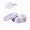 Round Shape Brocade Jewelry Box Chinese Style Silk Lined Jewelry Box  for Bracelet Bangle Storage