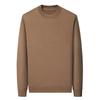 Men's High-Quality Imitation Wool Sweater: Autumn & Winter Warm Half-High Collar Base Layer
