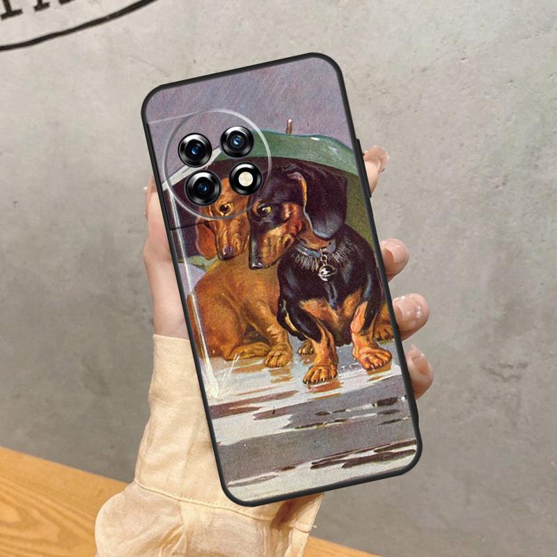 

Dachshund Dog Animal Case For OnePlus 15R 13T 13R 13 12 12R 11 10 9 Pro 10T 8T Nord 5 CE 2 3 4 Lite N20 N30 Cover OnePlus Nord N30