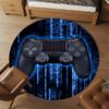 1pc gamepad controller Round Chair mat Area Rug - Non-Slip, Floor Mat for Office, Bedroom, and Indoor Decor c1125143
