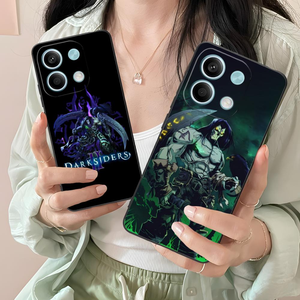 Game Darksiders Mobile Phone Case for Xiaomi Redmi 15 14 13 12 A5 3 2 1 C Plus 4G 5G Colorful Printing Cover Cover Pretty Luxury
