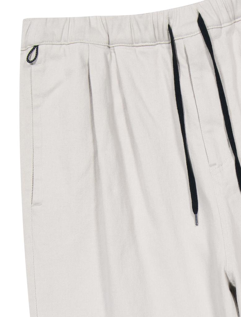 YESEYESEE Elastic Easy Cotton Pants Beige