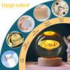 USB Night Light Crystal Ball LED Galaxy Children Night Lamp 3D Moon Planet Galaxy Astronaut Decor for Home Table Lamp Party Toys