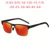 Óculos de Sol Coloridos para Exterior para Miopia Com Dioptrias Antirreflexo Para Condução Óculos de Sol de Prescrição Potência 0 -0,5 a -6,0