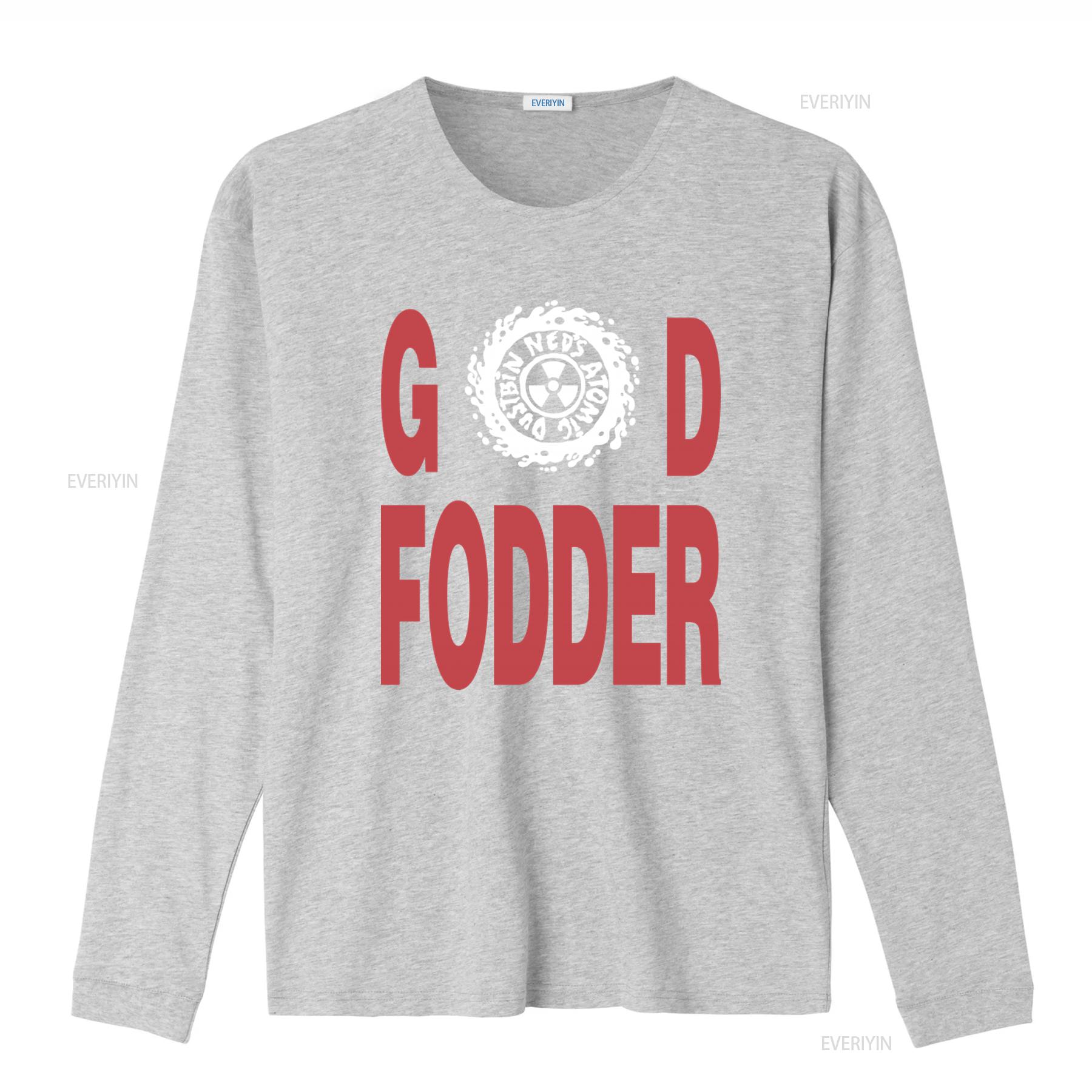 

1991 Vintage NED S ATOMIC Dustbin God Fodder Tour Concert Promo Album Rare 90s T Shirt vintage Washed fashion Stylish L