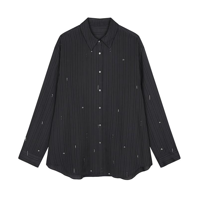 JNBY 2026 Spring Loose Straight Cupro Shirt