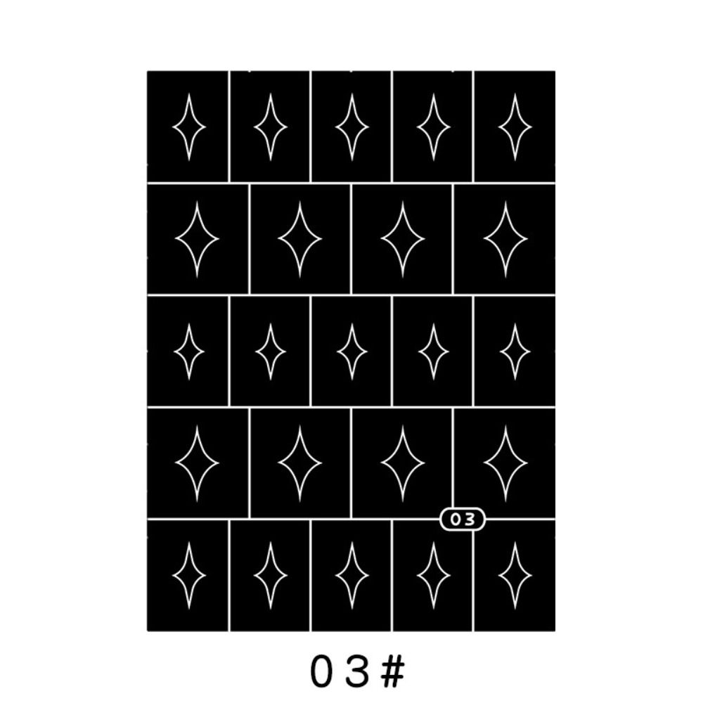 

Ручная роспись лица краска шаблон наклейка полые DIY инструменты для макияжа рисунок 3