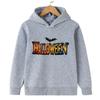 2025 Halloween Street Trend Children Hooded Sweatshirt Boy Girl Autumn and Winter Daily Outdoor Leisure Warm Fashion Sportswear