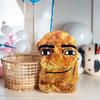 Simulation Chicken Nuggets Plush Pillow Cute Stuffed Animal Doll Funny Big Chicken Block Plush Pillow Cushion Birthday Gifts