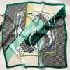 70 Silk Scarf: High-End Korean Style, Versatile Professional Imitation Silk, Retro Printed Women's Scarf