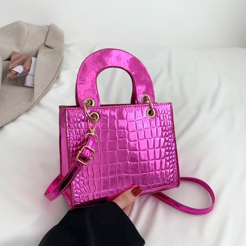 Stylish And Trendy Fall Season Shoulder Bag Featuring Unique Design For Women фиолетовый