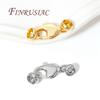 1-5Pcs/Lot 18K Real Gold Plated Lobster Clasp For Jewelry,Fasteners For Bracelets,Necklace Clasps DIY Findings Accessories