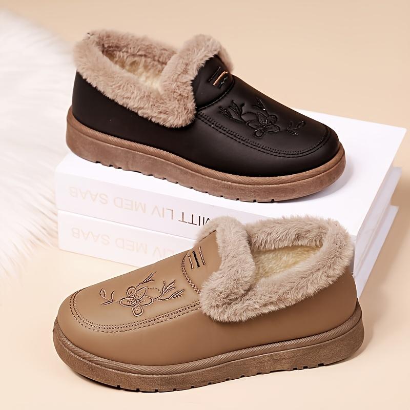 Women's Warm Shoes Soft Sole Fashionable and Versatile Walking Shoes