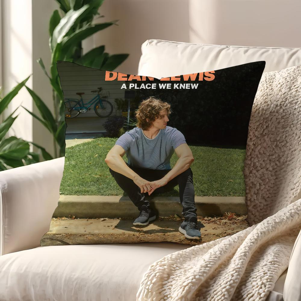 

Singer D-Dean L-Lewis cushion cover For Pillow Printing Sofa Decoration Home Car Room Coffee Shop Office Nordic Simplicity 30cmx30cm