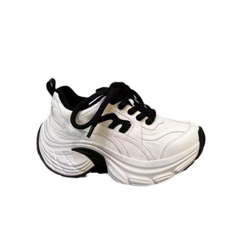Autumn casual fashion platform sports shoes running shoes women's shoes breathable net dad shoes new lightweight