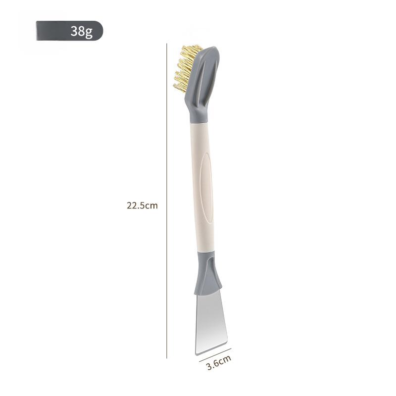 3-in-1 Stove Cleaning Brush Stainless Steel Scraper Wire for Gas Stove Gaps