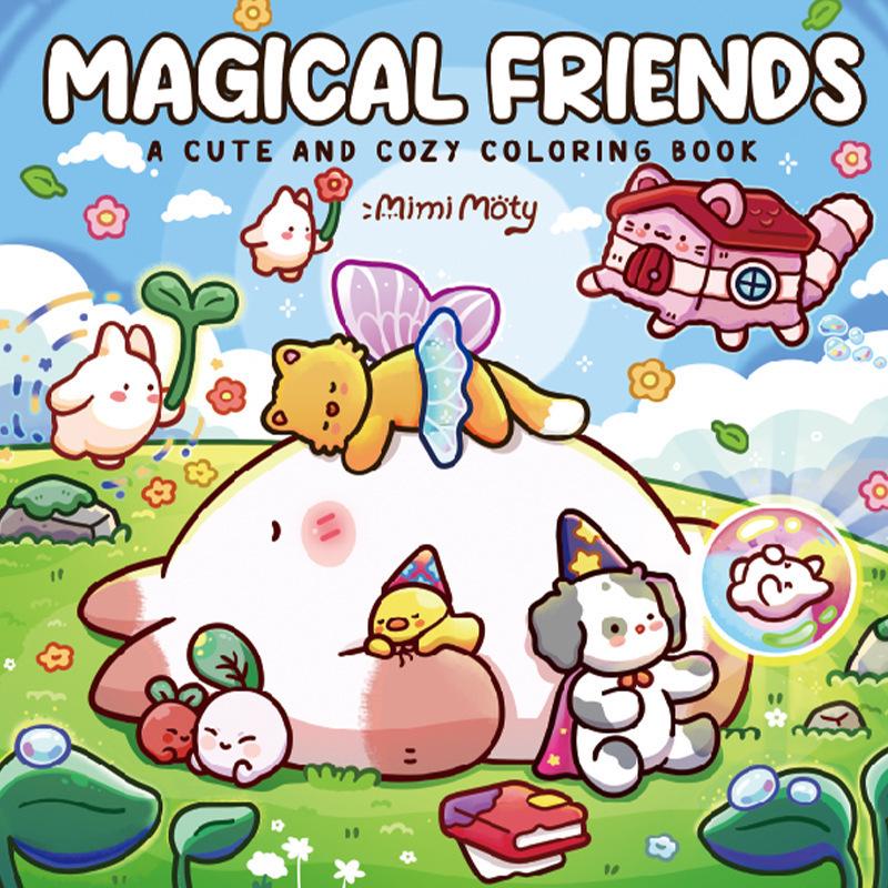 Spooky Cutie: Monster Series - Children's Doodling & Coloring Book
