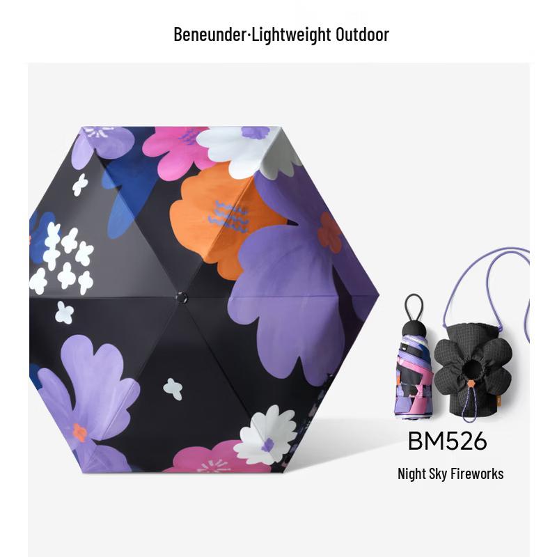 Jiaoxia BM526 5-Fold Portable UV Protection Sun Umbrella