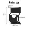 Heavy-Duty Wall-Mounted Grinder Bracket with Rope Hook for Space-Saving Garage Storage