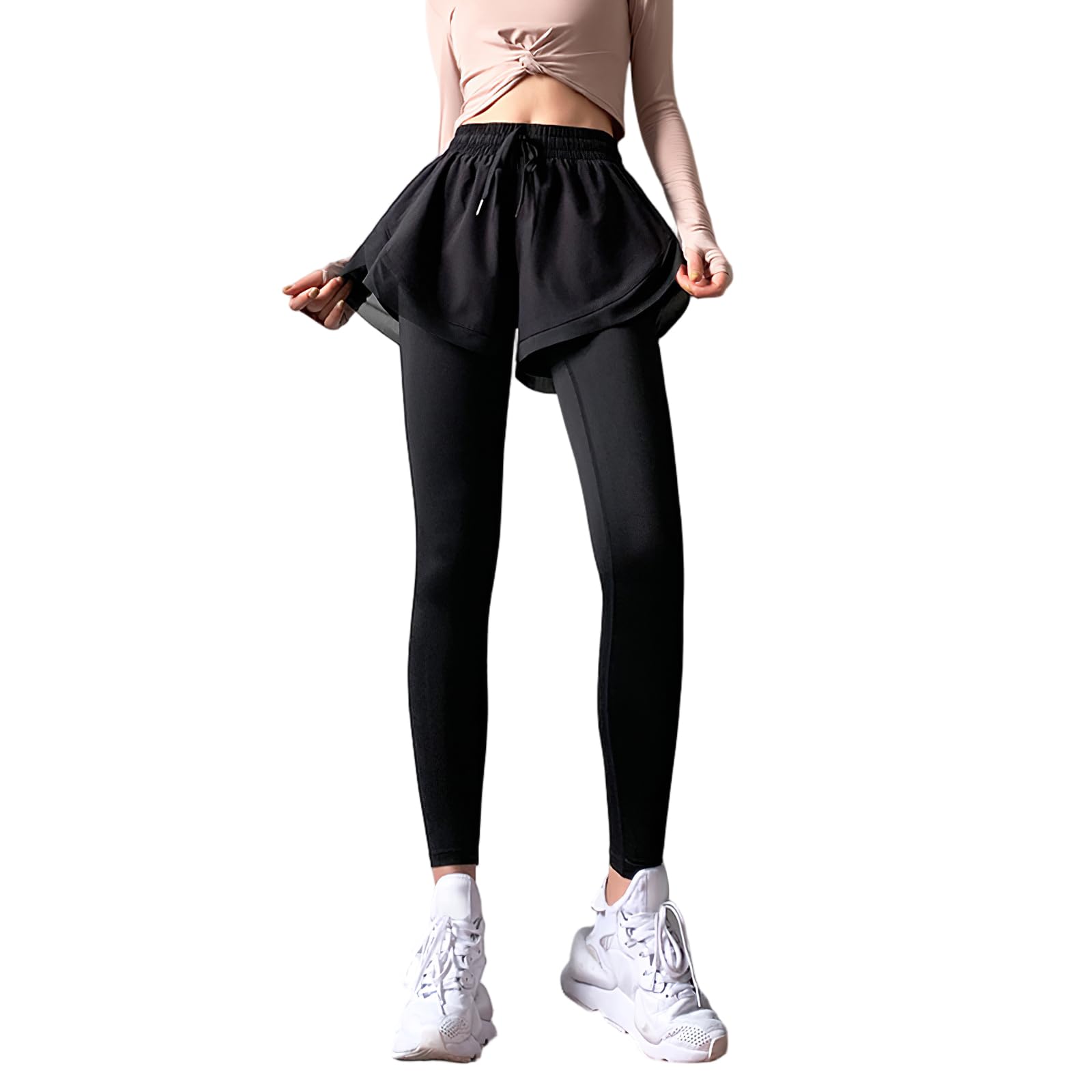 

MORGEN SKY Джоггеры для йоги и длинные брюки для йоги Perfect for и CK010 Женские брюки, Брюки, Леггинсы, Спортивные леггинсы, Длина, С высокой талией, Домашняя одежда, Одежда, Формирующие ногу, чёрный