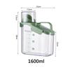 Large Capacity Plastic Seal Pet Food Storage with Scale Washable Transparent Moisture-proof Cat Food Container Dog Accessories