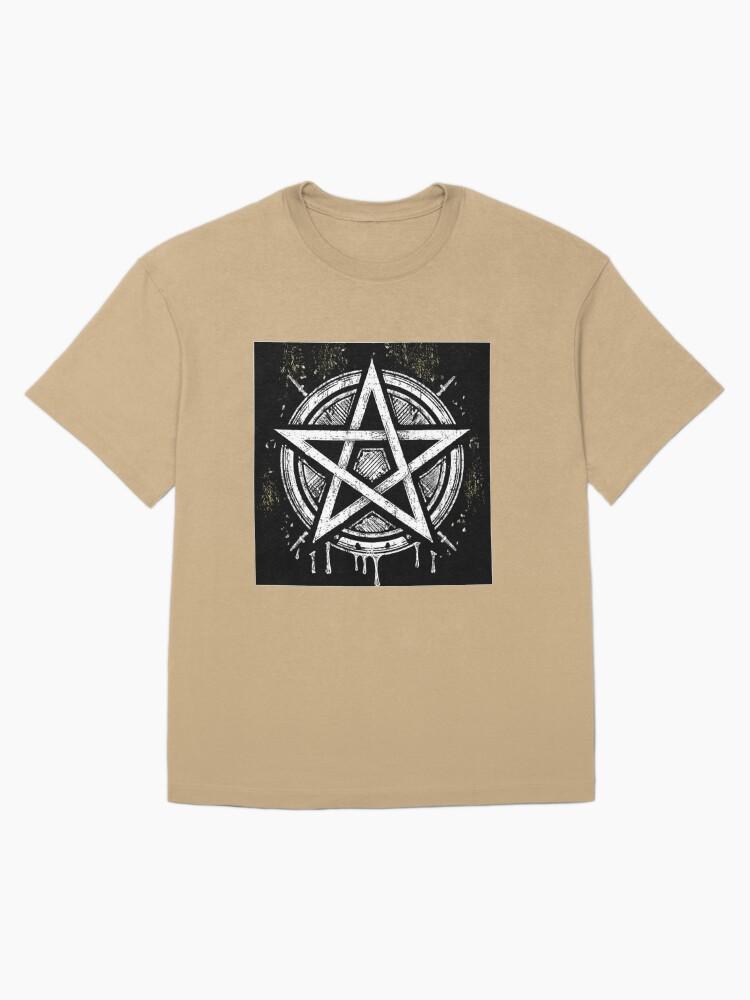 Pentangle Talisman Pentacle Pentangle Oversized T-Shirt