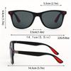 6pcs Fashion Glasses for Men Women Retro Square Ideal for Parties Gifts Street Pography Holiday Costumes Stylish Eyewear