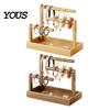 Space Saving Desktop Organizer Wooden Headband Holder Stand, Hair Accessories Tray for Hairbands, Scrunchies, Stand Ties, Bows & Clips, Jewelry