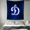 Dynamo Moscow Rush Wall Hanging Printed Fabric Blanket Decorative Tapestries for Bedroom Living Room Home Decor
